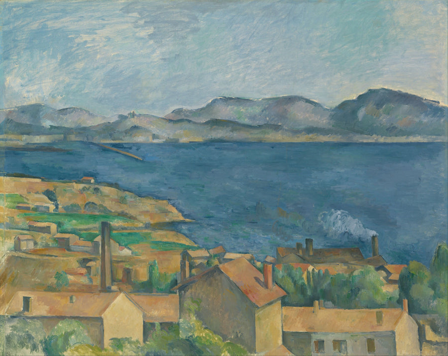 O Golfo de Marselha visto de l'Estaque - Paul Cézanne
