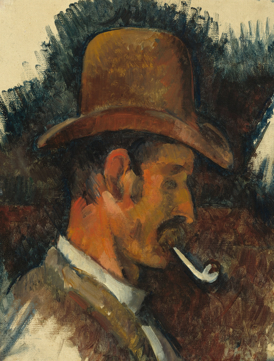 O Homem com o Cachimbo - Paul Cézanne