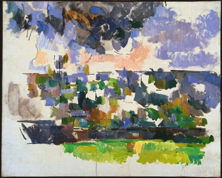 O Jardim de Lauves, cerca de 1906 - Paul Cézanne