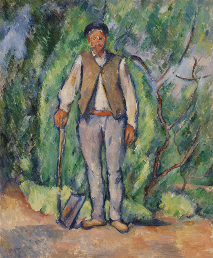 O Jardineiro, por volta de 1885 ou mais tarde - Paul Cézanne