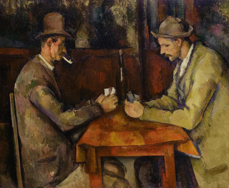 Os Jogadores de Cartas - Paul Cézanne