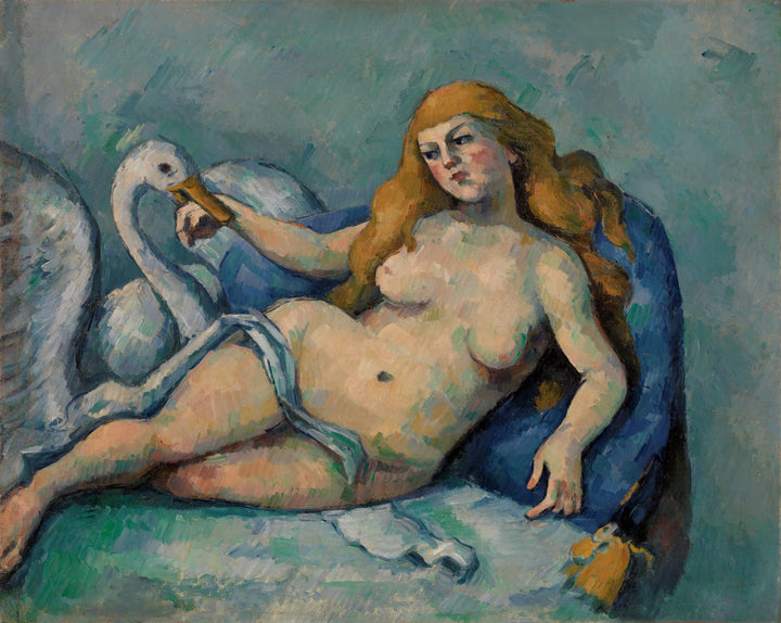 Swan Leda, por volta de 1880 ou mais tarde - Paul Cézanne