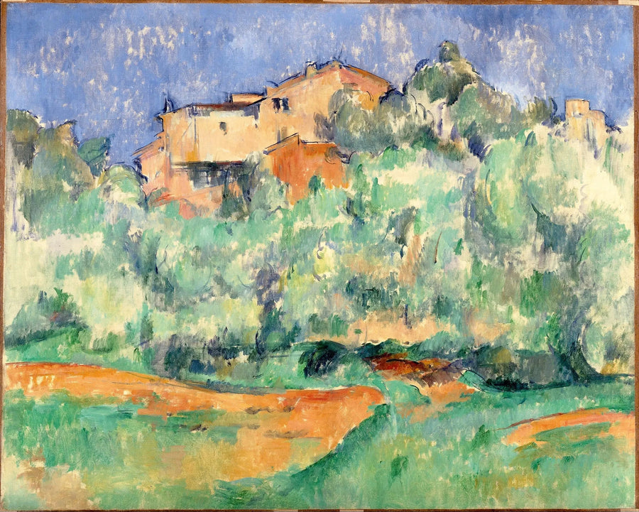 Casa de Bellevue e pombal - Paul Cézanne