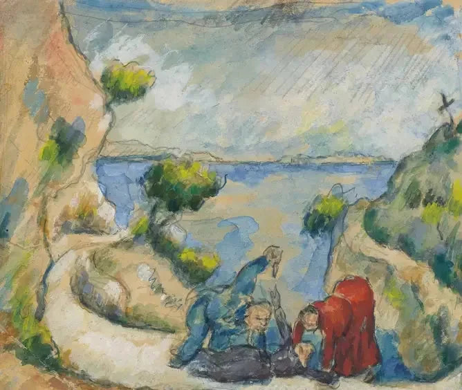 O Assassinato no Vale - Paul Cézanne