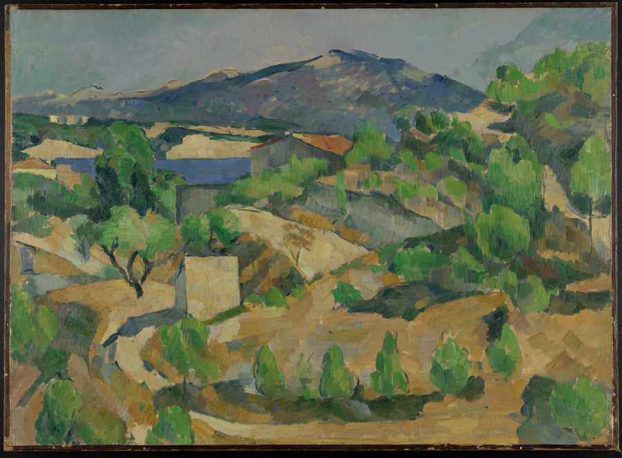 A Barragem de François Zola - Paul Cézanne