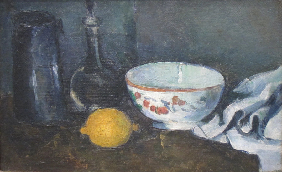 Caixa de leite e limão, I - Paul Cézanne