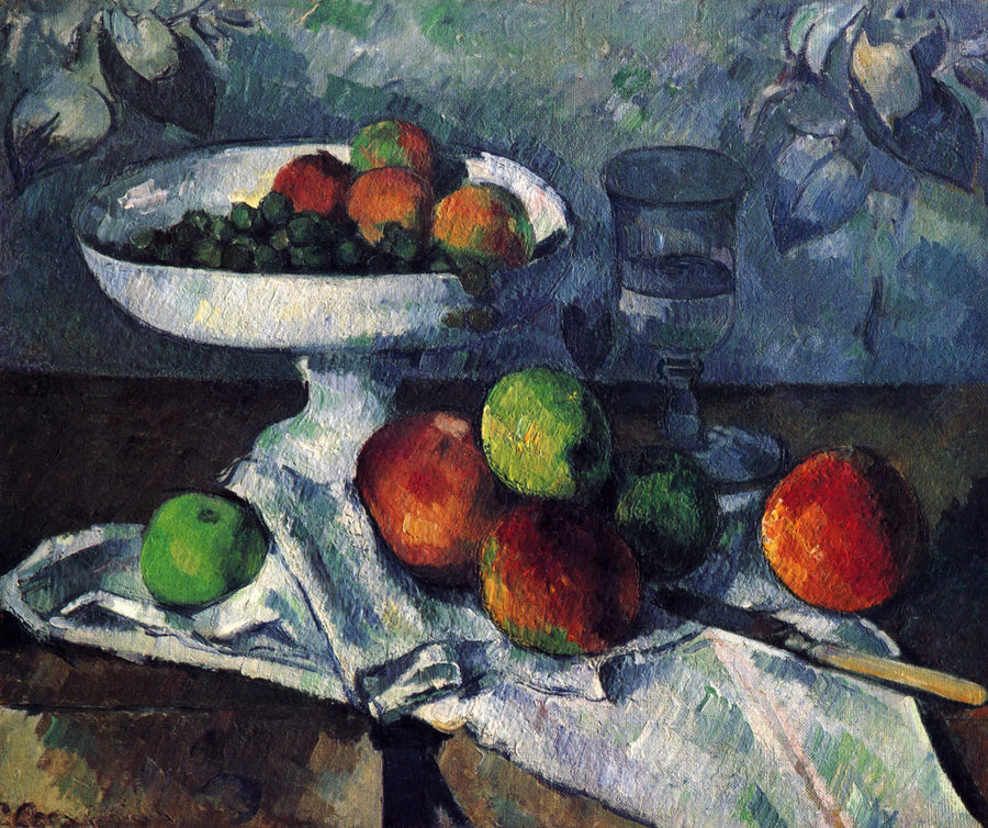 Natureza morta com fruteira - Paul Cézanne