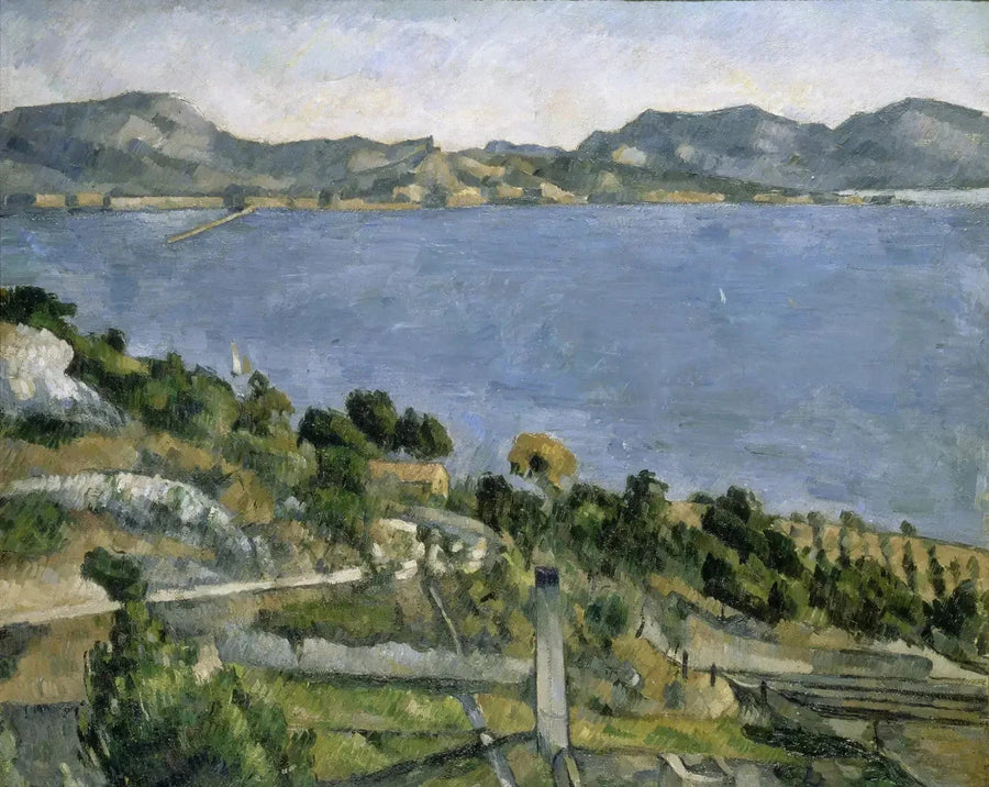 O Golfo de Marselha visto de l'Estaque - Paul Cézanne