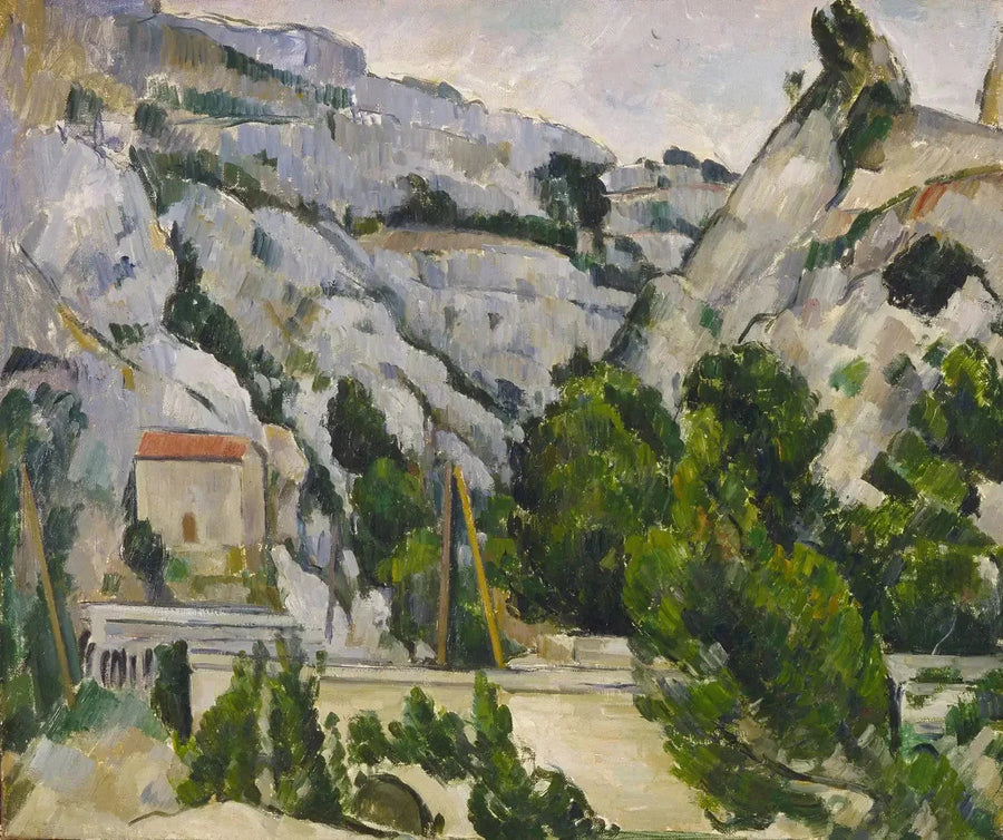 O Viaduto em l'Estaque - Paul Cézanne
