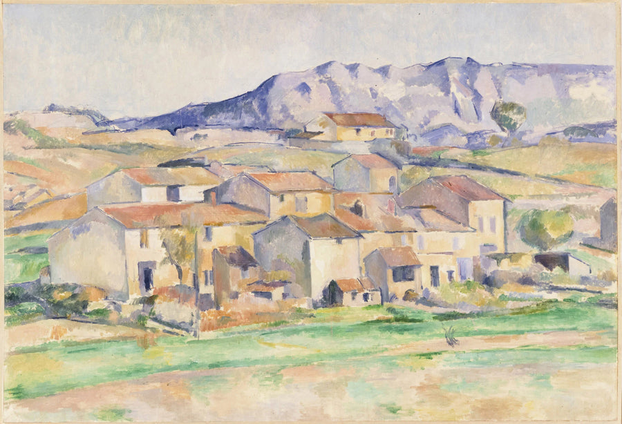Hameau à Payennet perto de Gardanne - Paul Cézanne