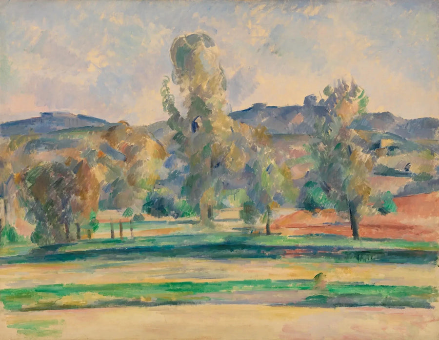 Paisagem de outono - Paul Cézanne