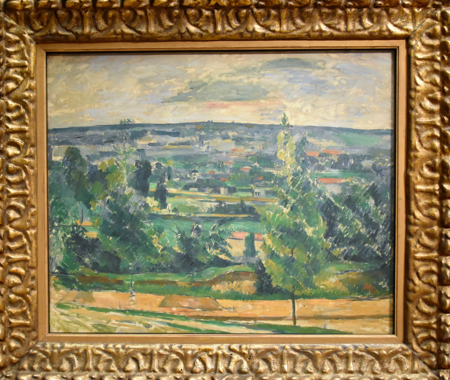 Paisagem perto de Melun - Paul Cézanne