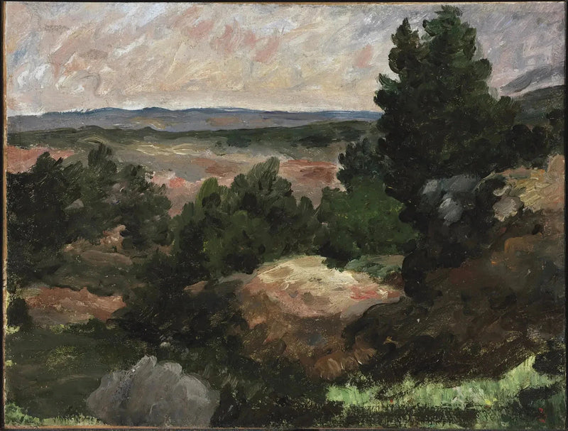 Paisagem - Paul Cézanne