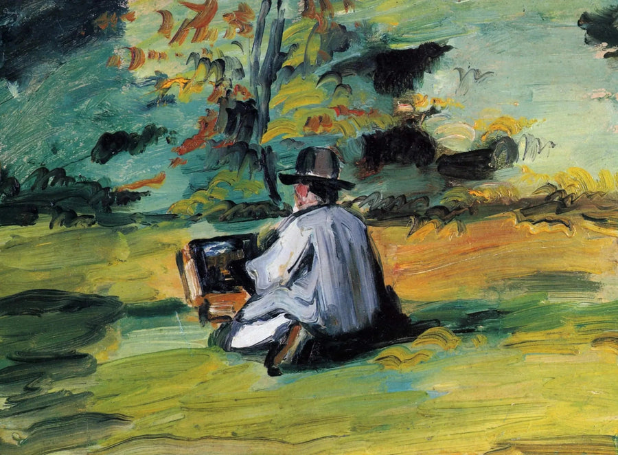 Um pintor em trabalho - Paul Cézanne