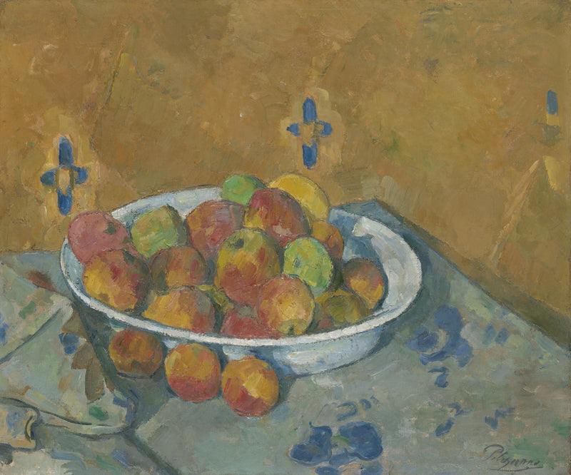 O Prato de Maçãs - Paul Cézanne