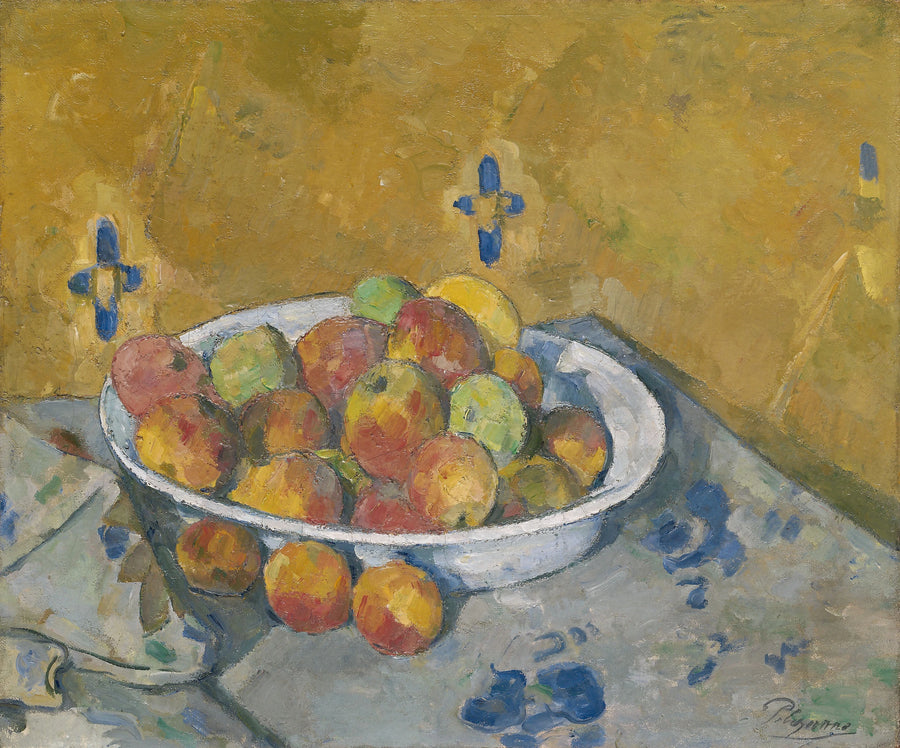 O Prato de Maçã, por volta de 1877 - Paul Cézanne