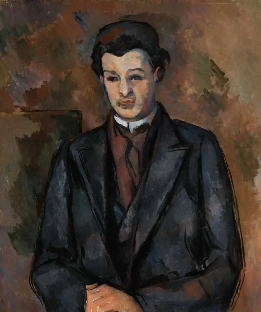 Retrato de Alfred Hauge - Paul Cézanne