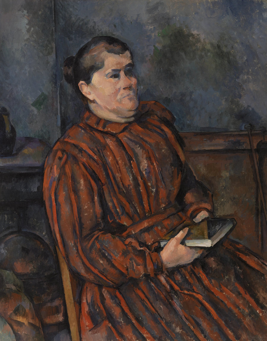 Retrato de mulher - Paul Cézanne