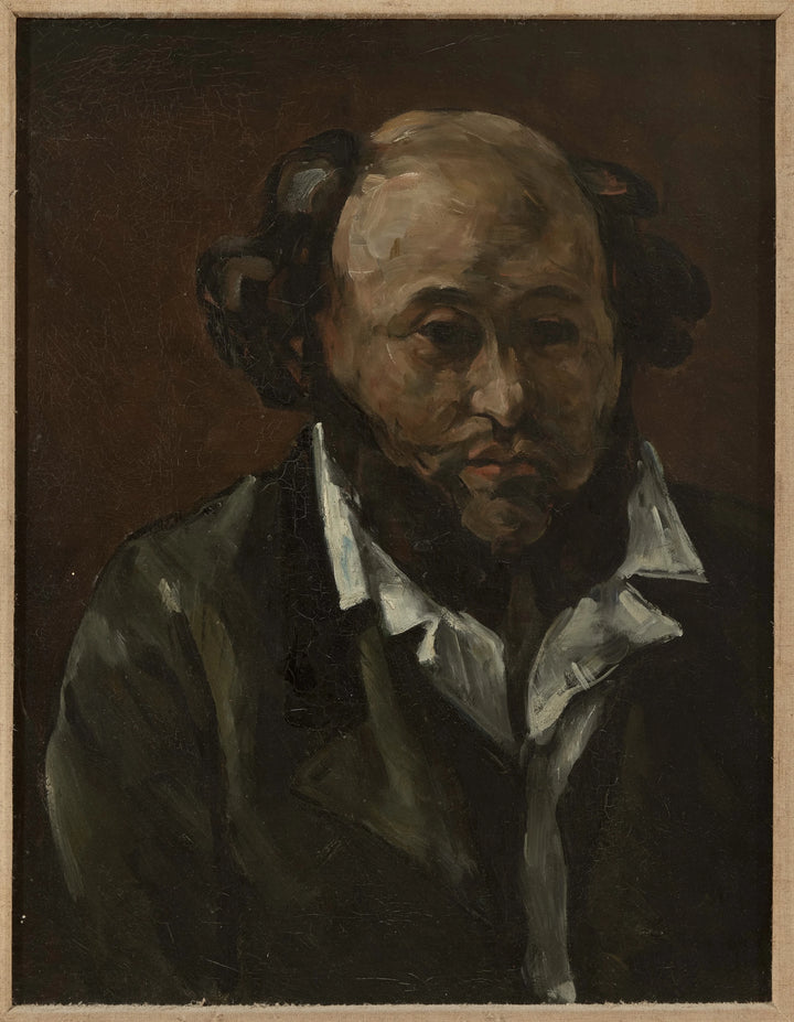 Retrato de Gustave Boyer, por volta de 1870 - Paul Cézanne