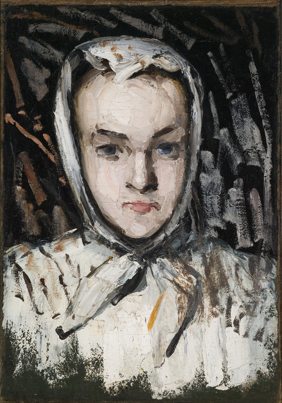 Retrato de Marie Cézanne, irmã do artista - Paul Cézanne