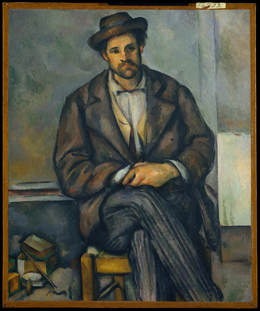 Retrato de camponês - Paul Cézanne