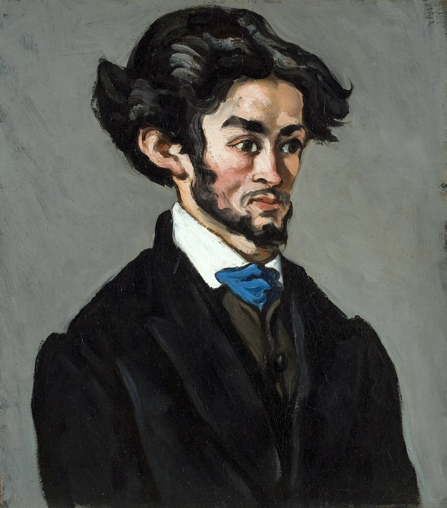 Retrato romântico - Paul Cézanne