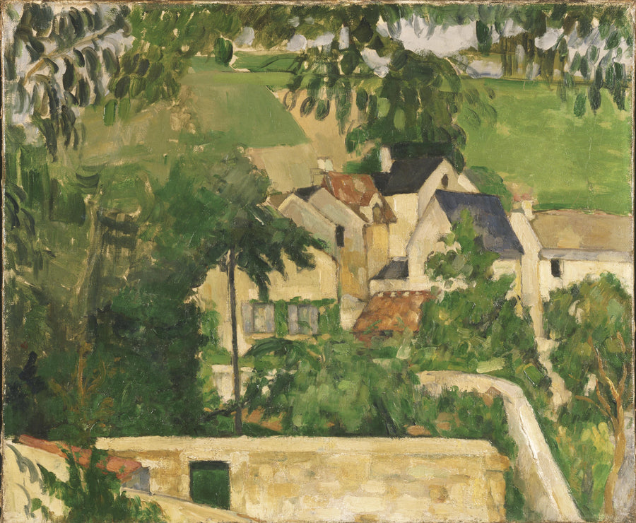 O Bairro do Forno em Auvers-sur-Oise - Paul Cézanne