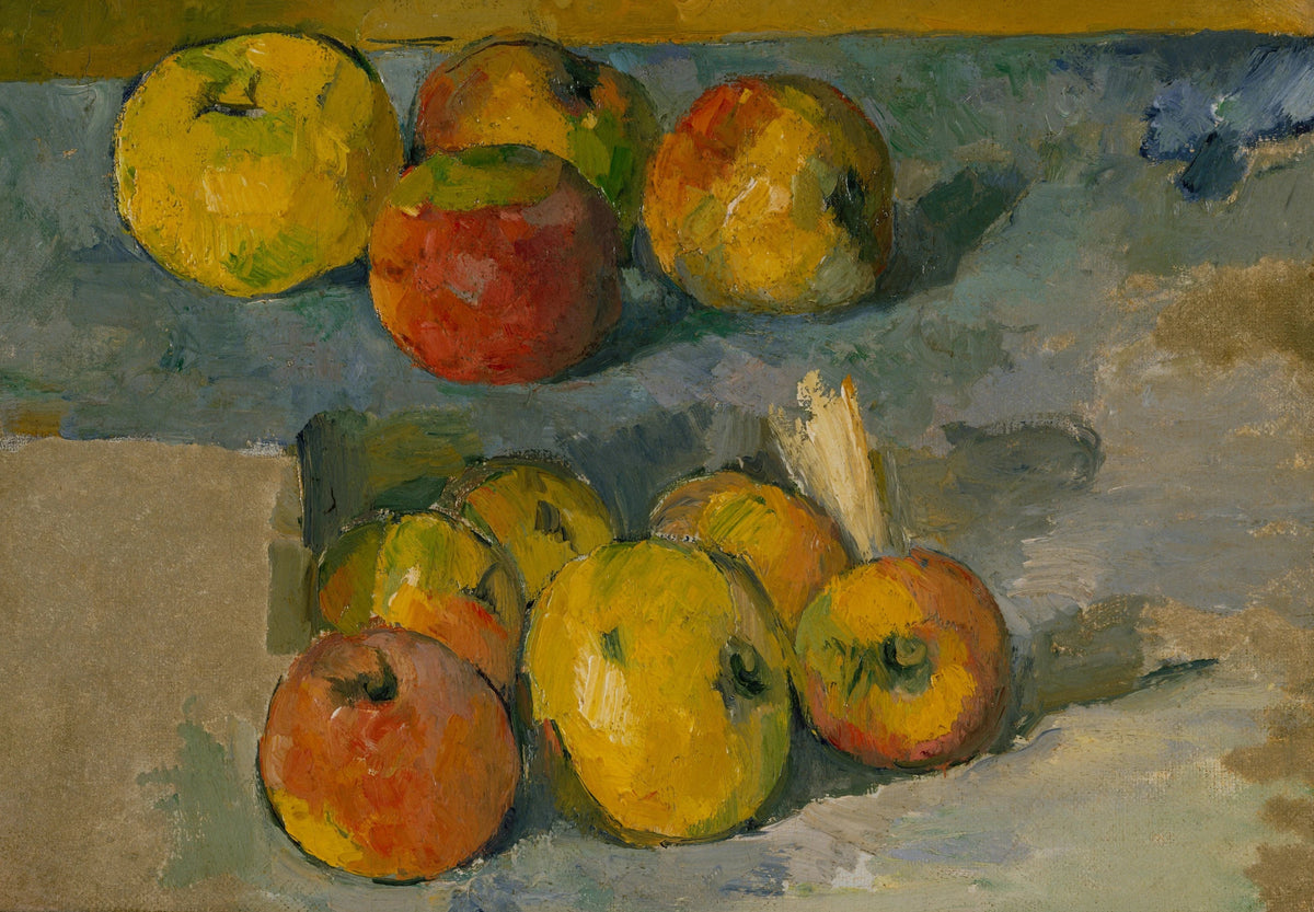 Algumas maçãs, 1877 -1879 - Paul Cézanne