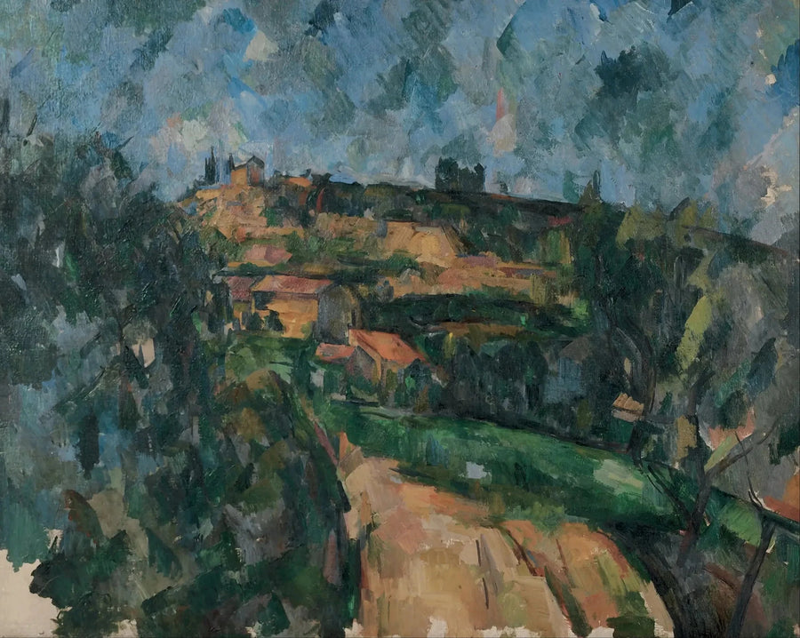 A Estrada Curva no Topo do Caminho das Lauves - Paul Cézanne