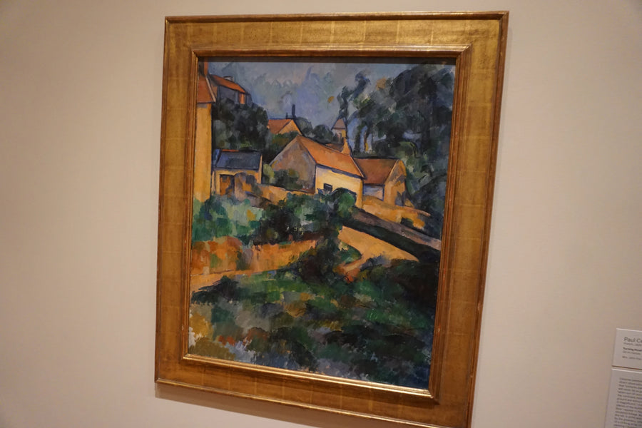 A Estrada Curva em Montgeroult - Paul Cézanne