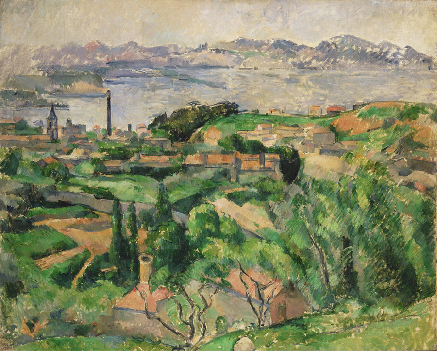 Saint-Henri e o golfo de Marselha - Paul Cézanne
