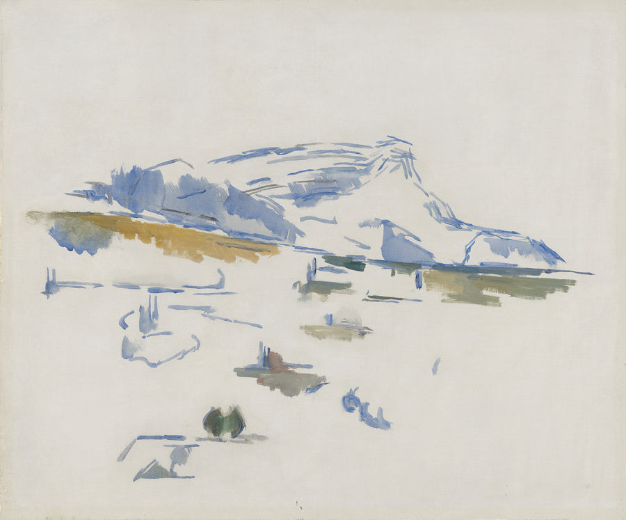 A Montanha Sainte-Victoire vista das Lauves - Paul Cézanne