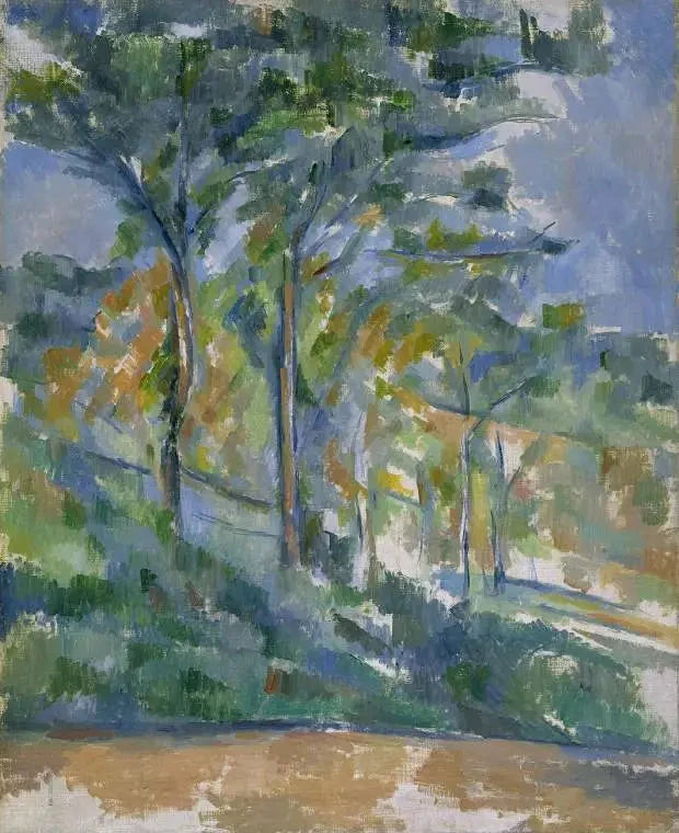 Sub-bosque – A Floresta - Paul Cézanne