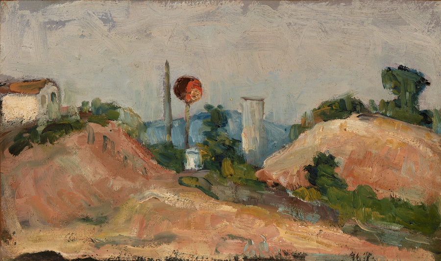 La Tranchée, 1867 -1868 - Paul Cézanne