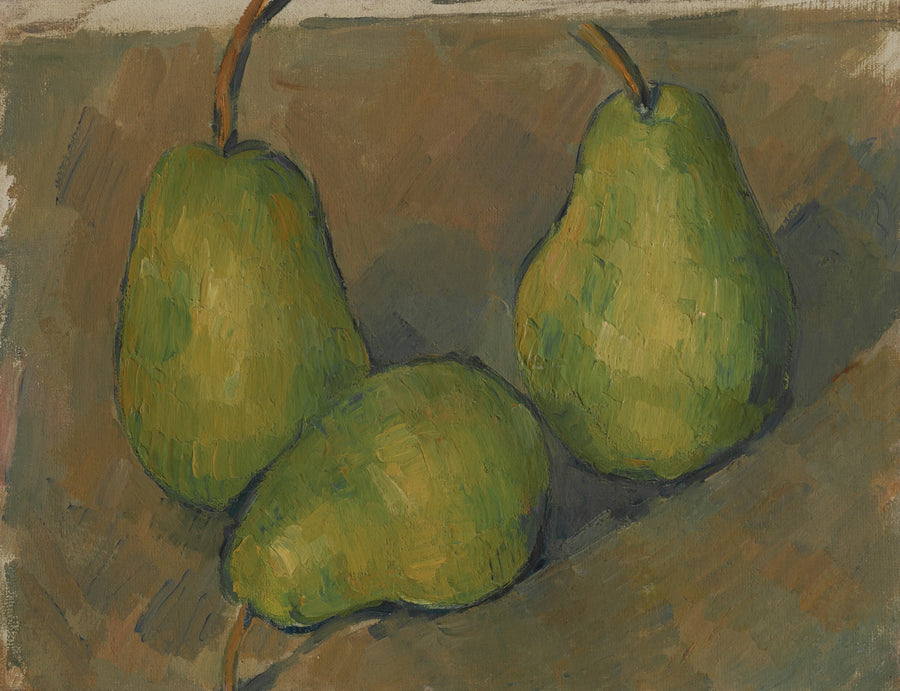 Três peras - Paul Cézanne