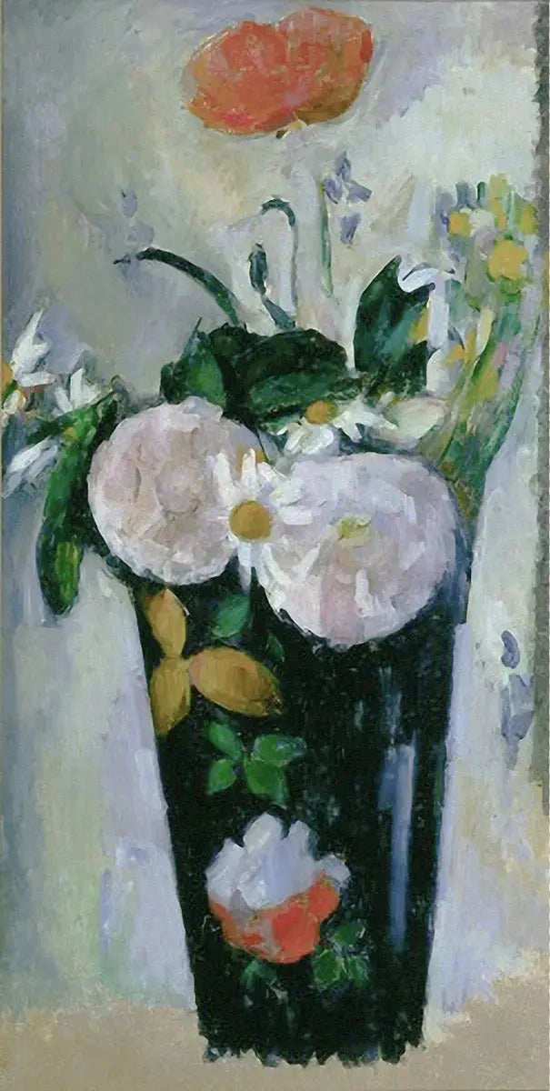 O vaso azul escuro, III - Paul Cézanne