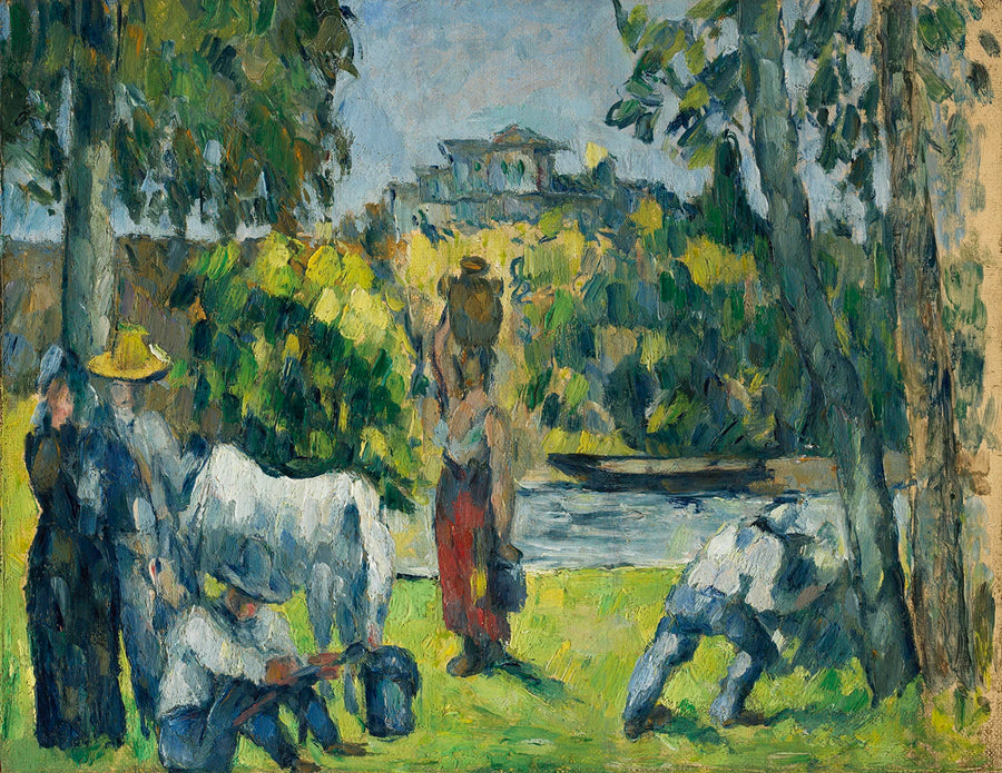 A vida no campo - Paul Cézanne