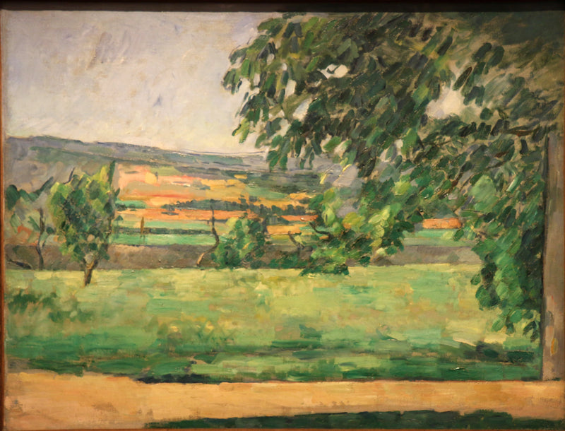 Vista do Jas de Bouffan - Paul Cézanne