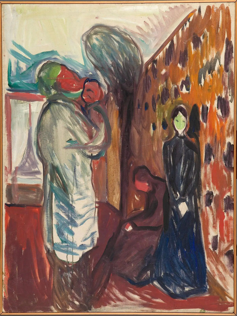 quarto mortuário - Edvard Munch