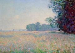 Campo de aveia W1260 - Claude Monet