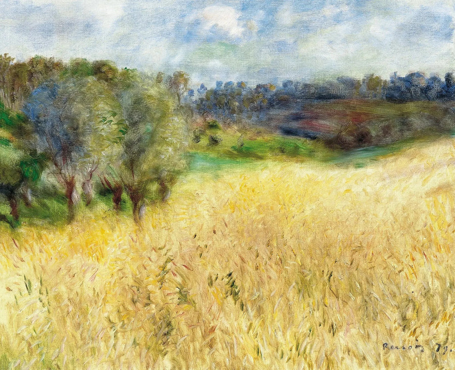 Campo de trigo - Pierre-Auguste Renoir