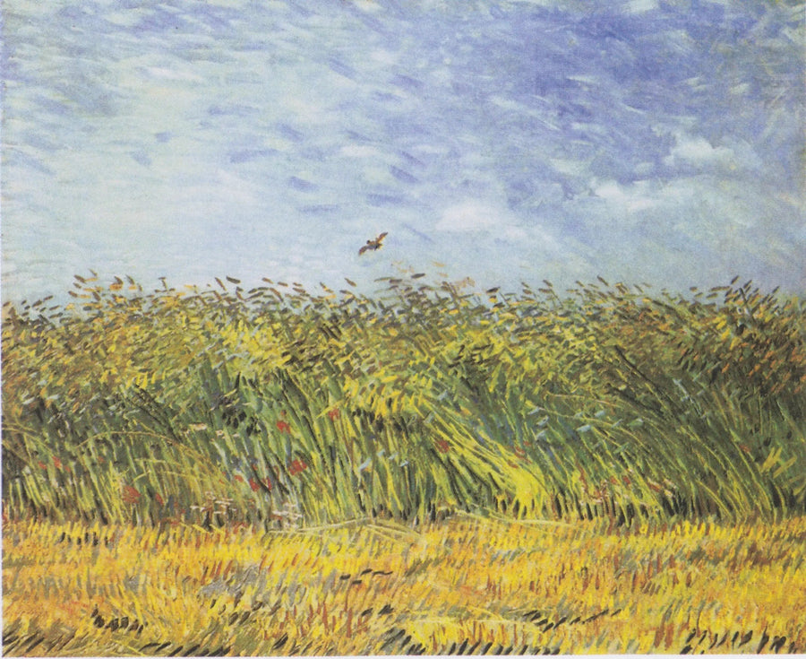 Campo de trigo com cotovia - Vincent van Gogh
