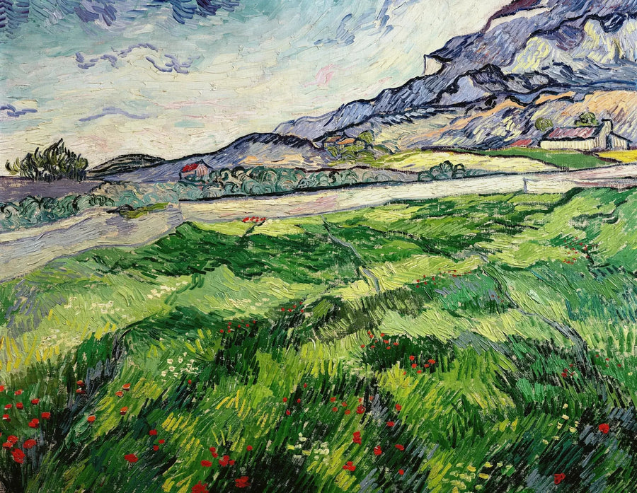 Campo de trigo verde - Vincent van Gogh