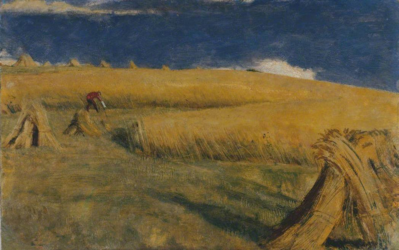 Campo de milho em Ewell - William Holman Hunt