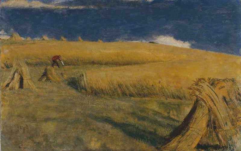 Campo de milho em Ewell - William Holman Hunt