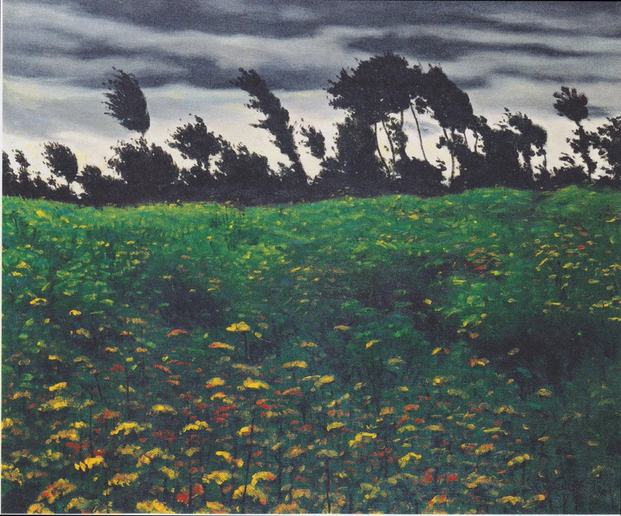 Campo em flor - Félix Vallotton
