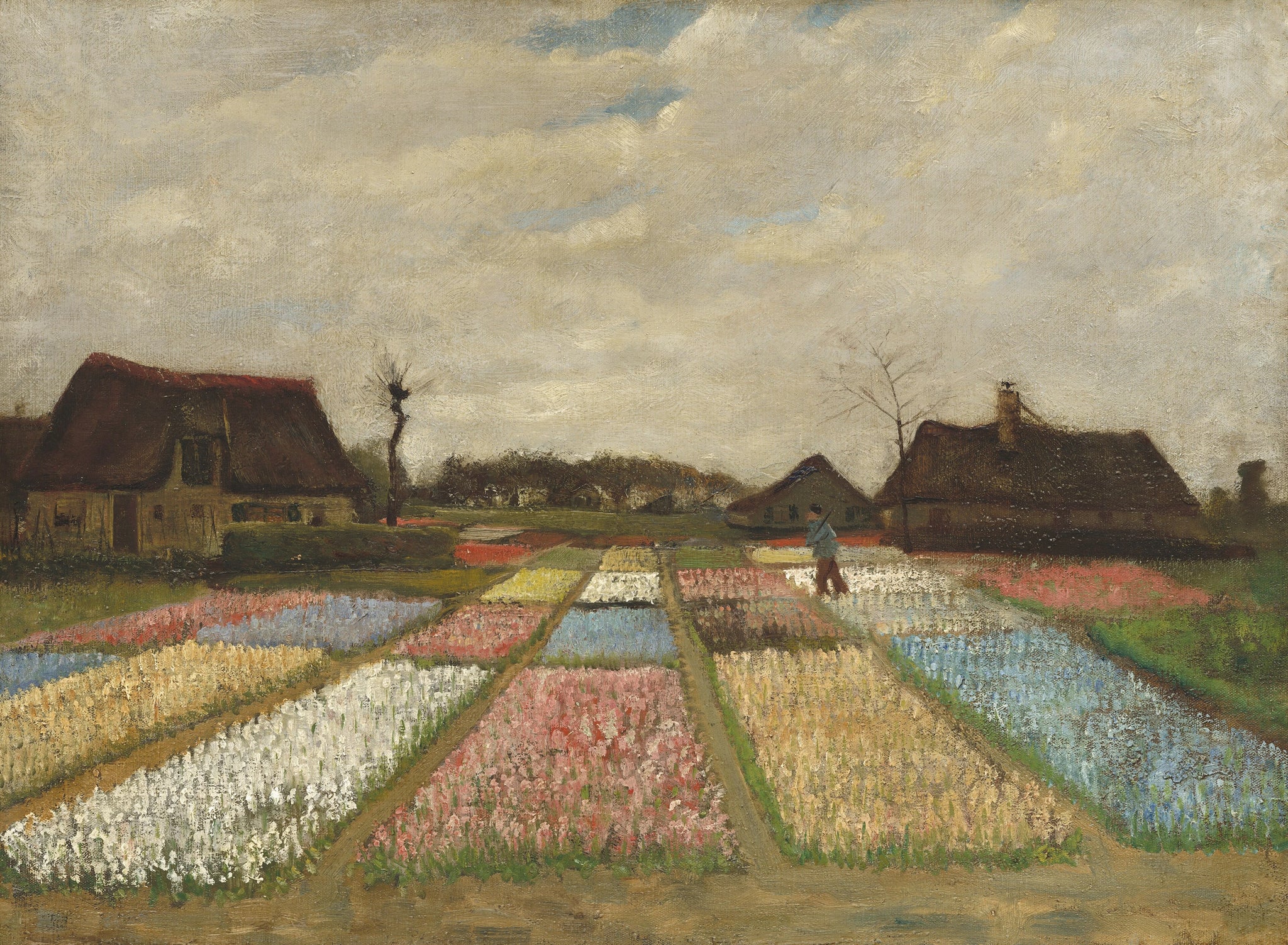 Champs de fleurs en Hollande F186 JH361 — Vincent van Gogh