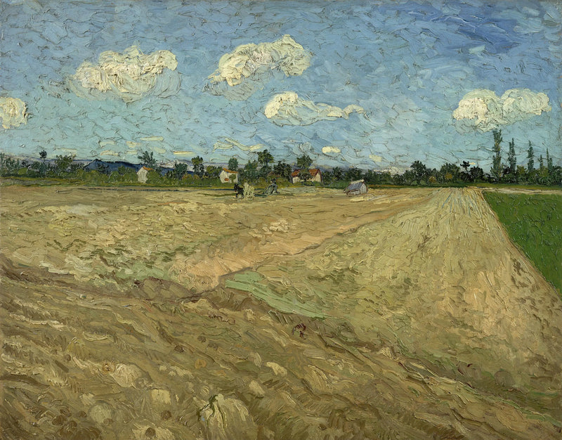 Campos arados - Vincent van Gogh
