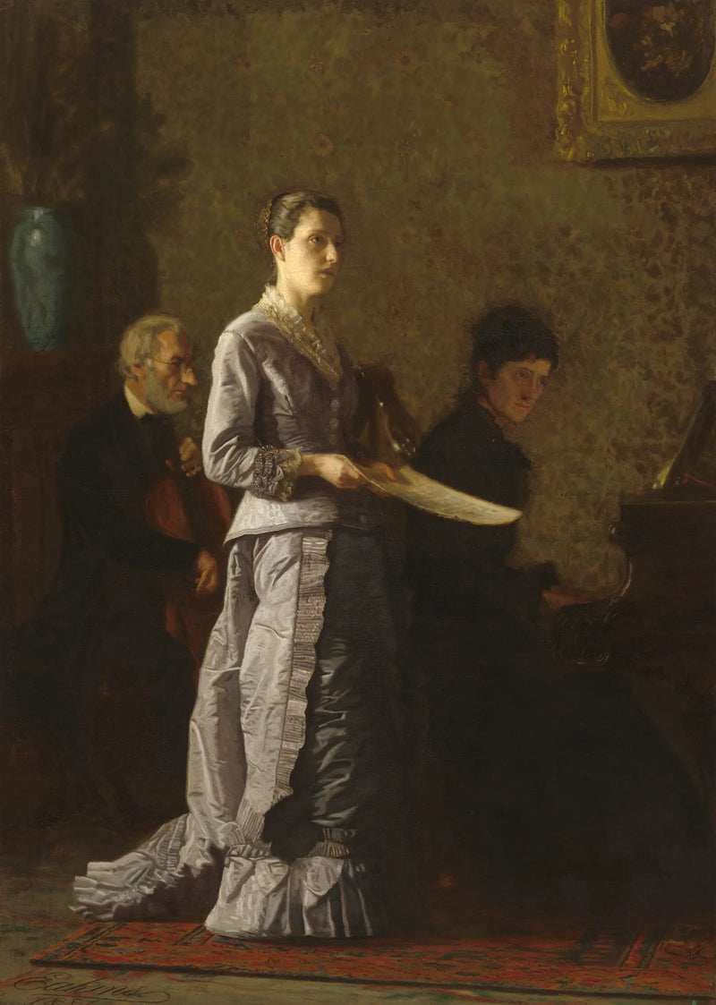 Cantar uma canção patética - Thomas Eakins