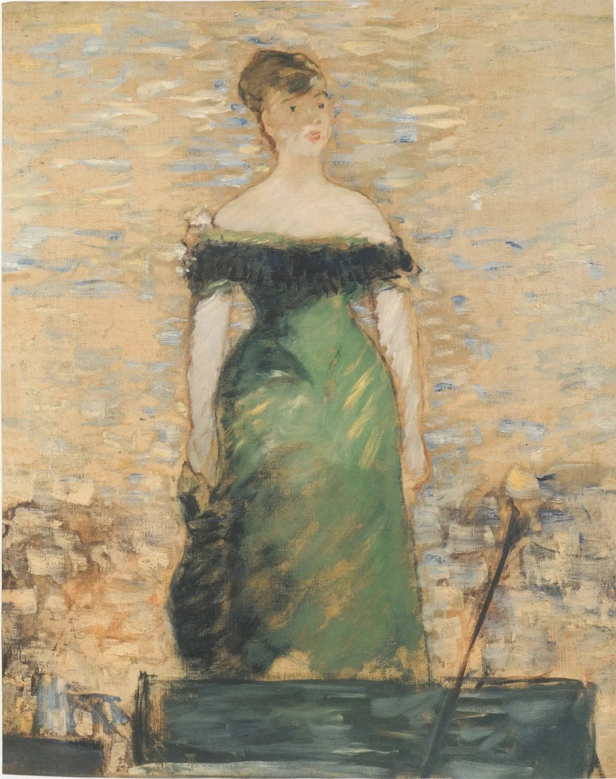 Cantora de café-concerto - Édouard Manet